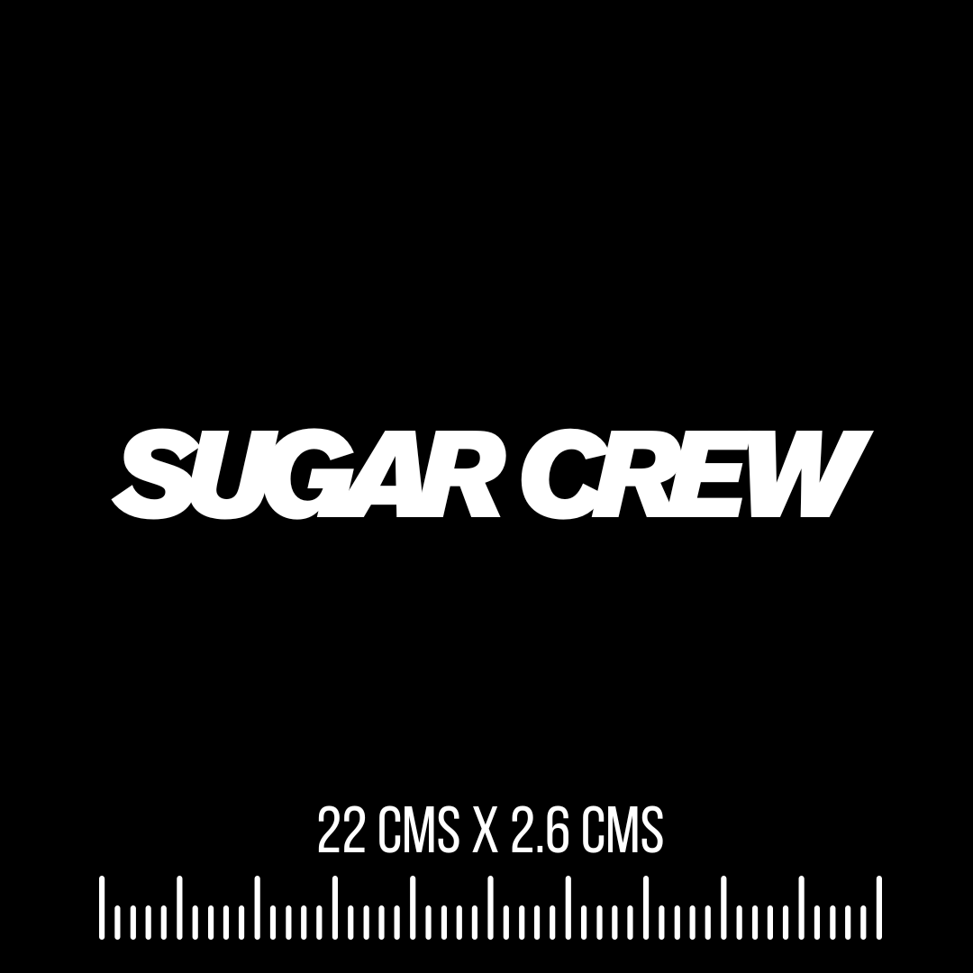 Sugar Crew Logo | Vinyl Sticker