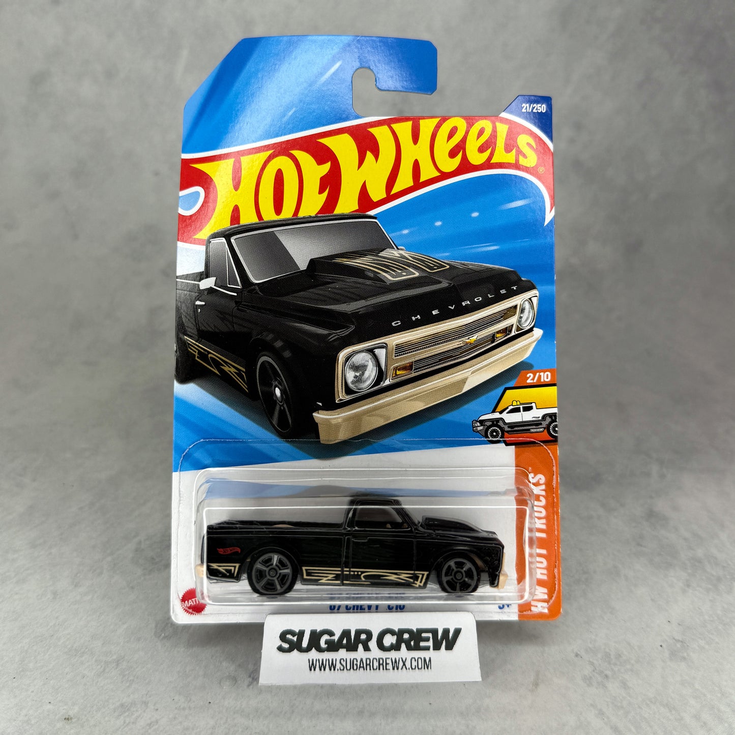 '67 Chevy C10 Pickup (Black) Hot Wheels Mainline