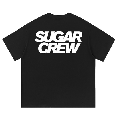 Sugar Crew Essential Logo T-Shirt - Black