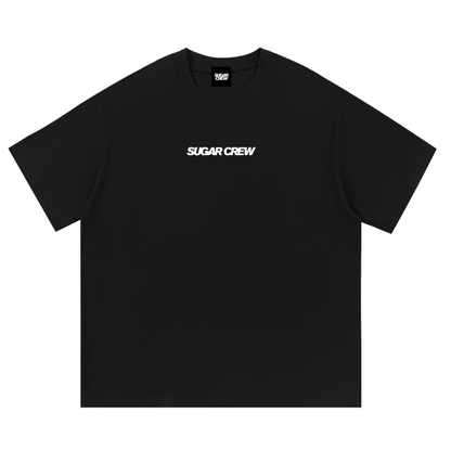 Sugar Crew Essential Logo T-Shirt - Black
