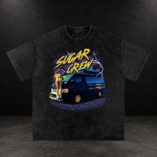 Sugar Bunny x Sugar Crew Camper Van T-shirt