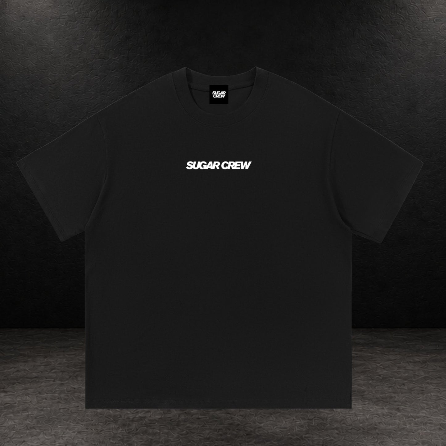 Sugar Crew Essential Logo T-Shirt - Black
