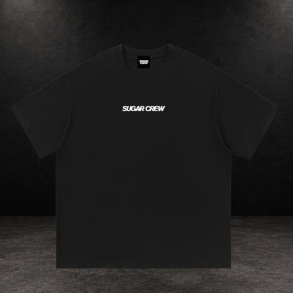 Sugar Crew Essential Logo T-Shirt - Black
