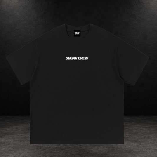 Sugar Crew Essential Logo T-Shirt - Black