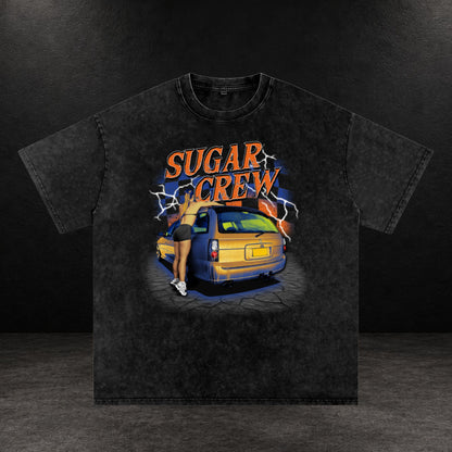 Sugar Bunny x Sugar Crew Car Wash T-shirt