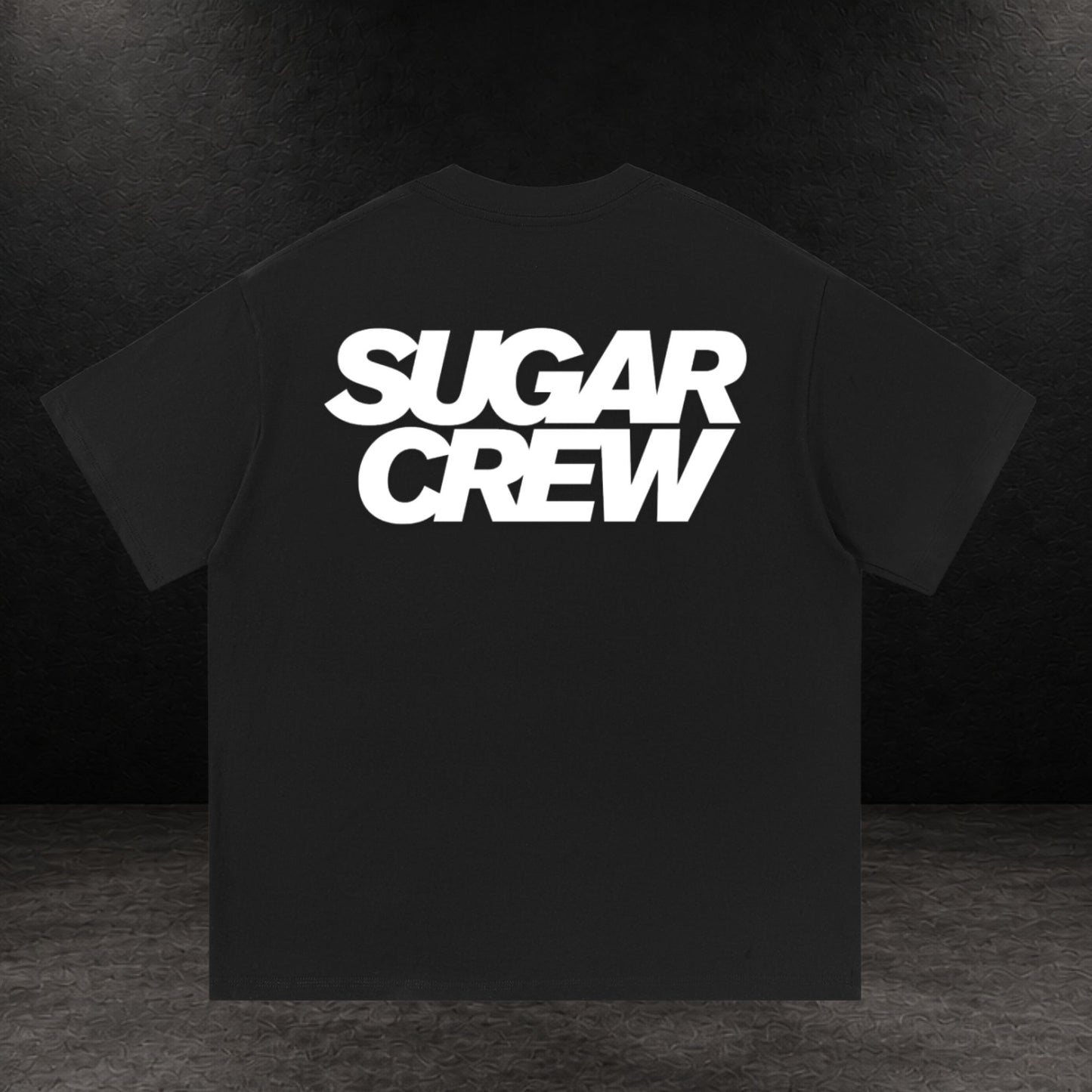 Sugar Crew Essential Logo T-Shirt - Black