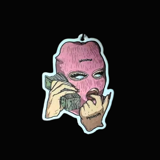 Ski Mask Girl Air Freshener