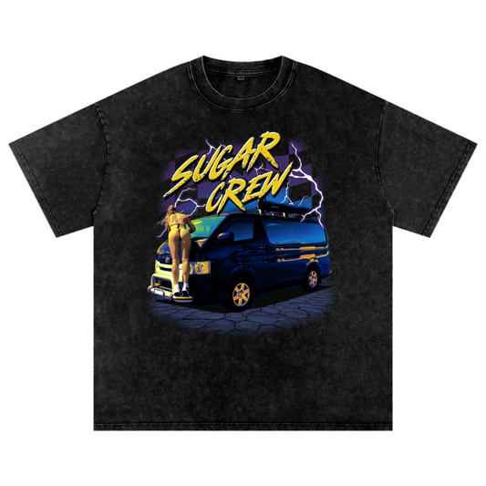 Sugar Bunny x Sugar Crew Camper Van T-shirt